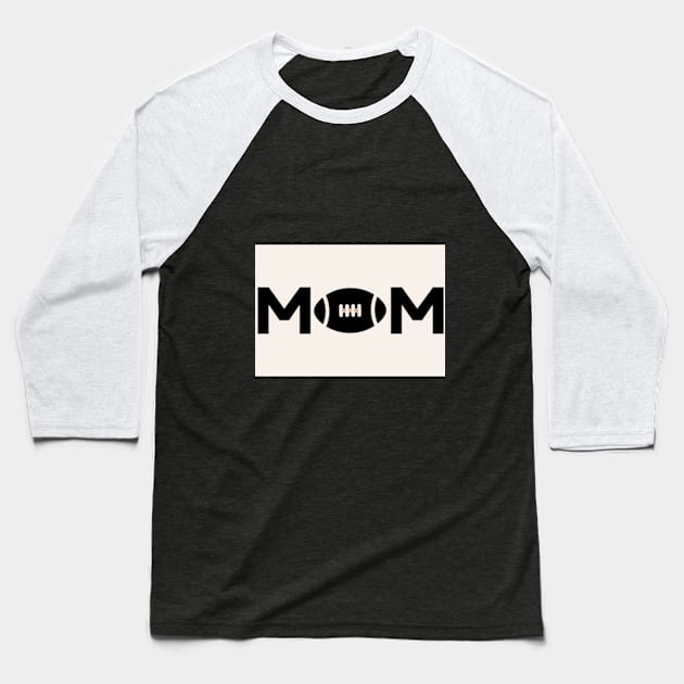 Mother's love and  flag football. Baseball T-Shirt by NOSTALGIA1'